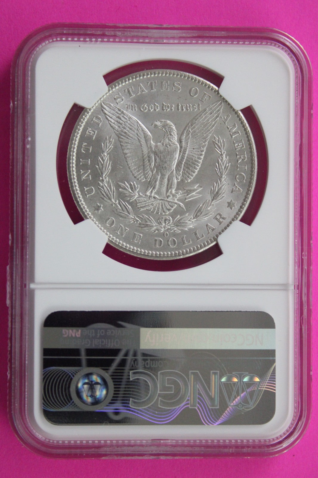 1902 O MS 63 Liberty Morgan Silver Dollar NGC Certified Graded Authentic 857