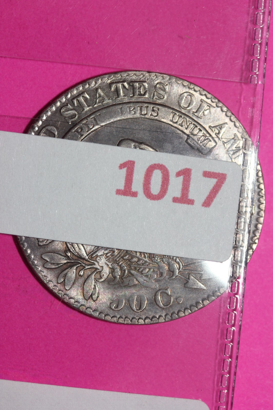High Grade 1833 Capped Bust Liberty Silver Half Dollar Guaranteed Authentic 1017
