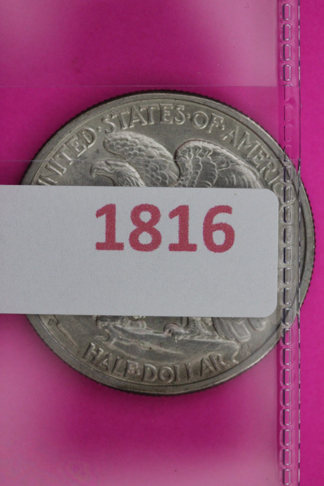 Toned High Grade 1941 D Walking Liberty Walker Half Dollar Coin Authentic 1816