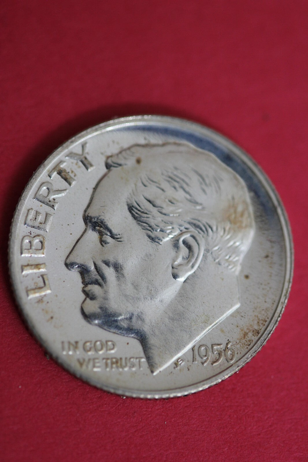 1956 Silver Proof Roosevelt Dime Exact Coin Shown  124