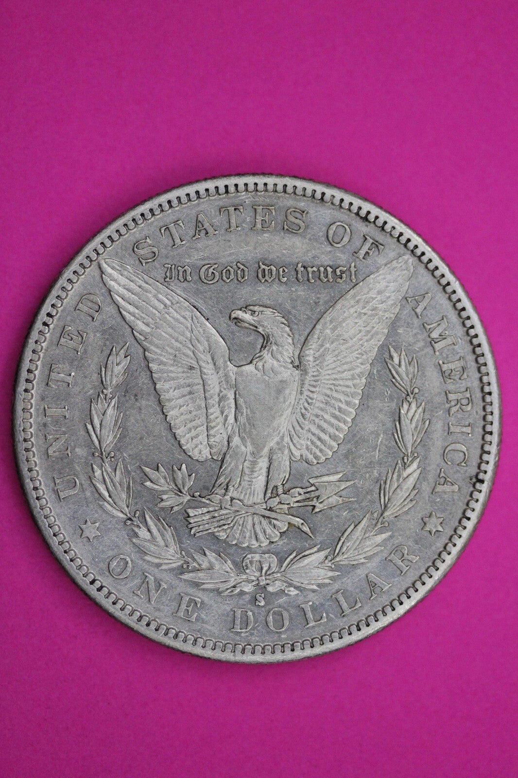 High Grade 1885 S Morgan Liberty Silver Dollar San Francisco Semi Key Coin 259