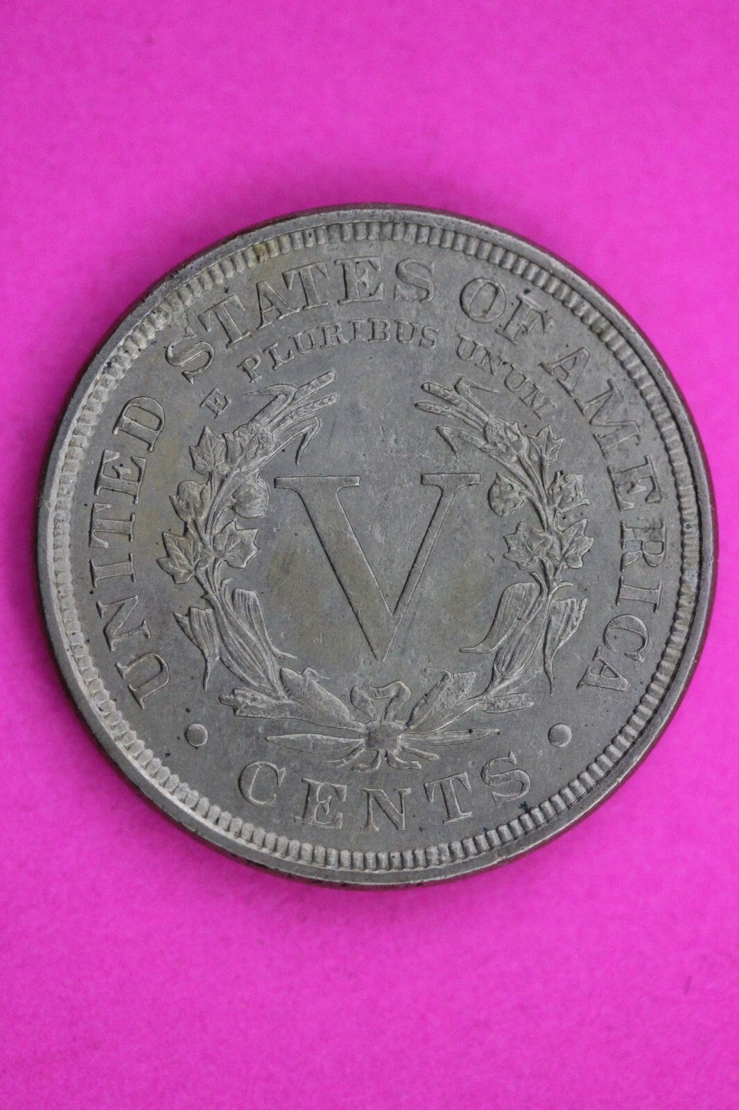 High Grade 1908 V Liberty Nickel Exact Coin Pictured Scarce Semi Key Date 14