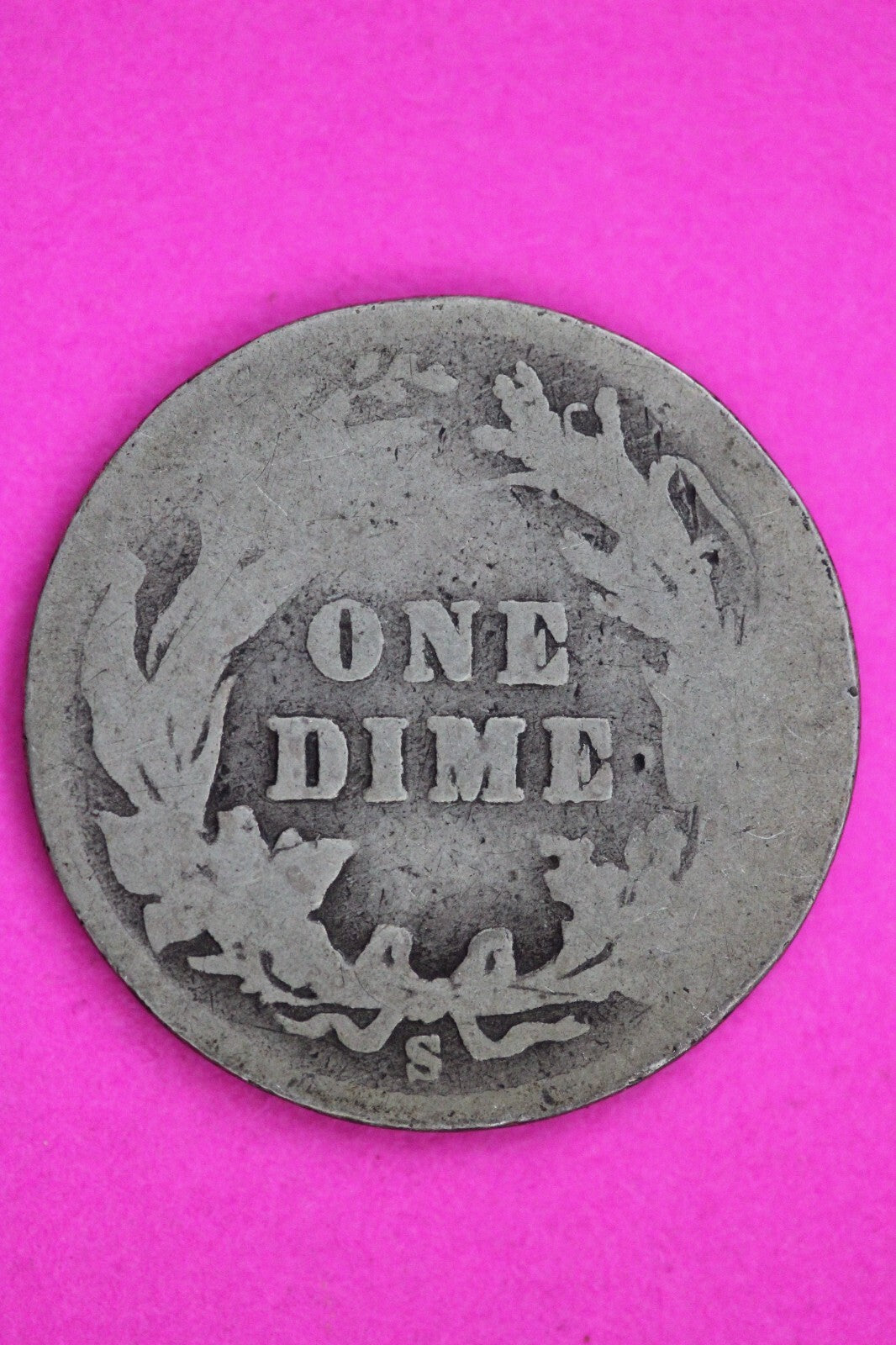 1901 S Barber Liberty Dime Silver Coin Semi Key Date Guaranteed Authentic 1350