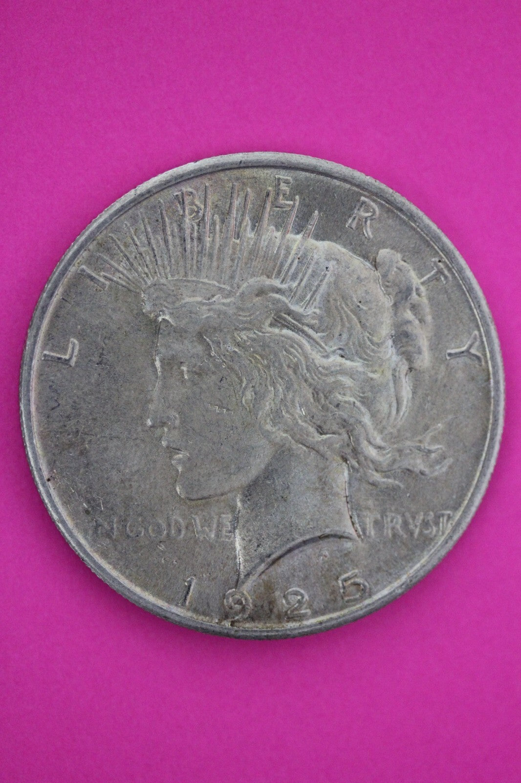 High Grade 1925 P Liberty Peace Silver Dollar Philadelphia Mint Key Coin 128