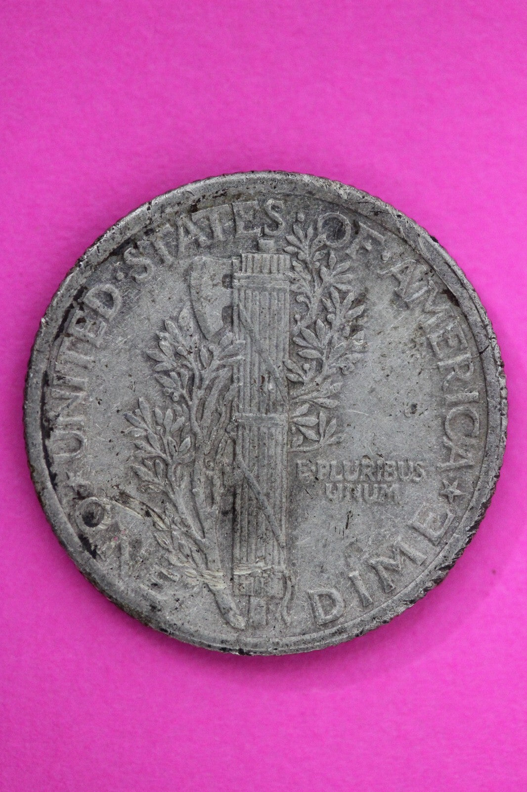 1918 P Mercury Winged Liberty Dime Semi Key Date Exact Same Coin In Pics 86