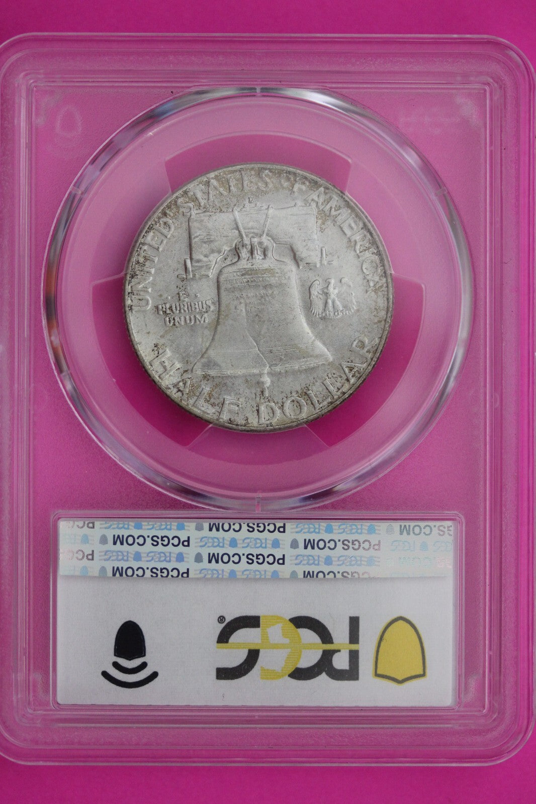 1960 D MS 65 Ben Franklin Half Dollar PCGS Graded Certified Authentic Slab 860