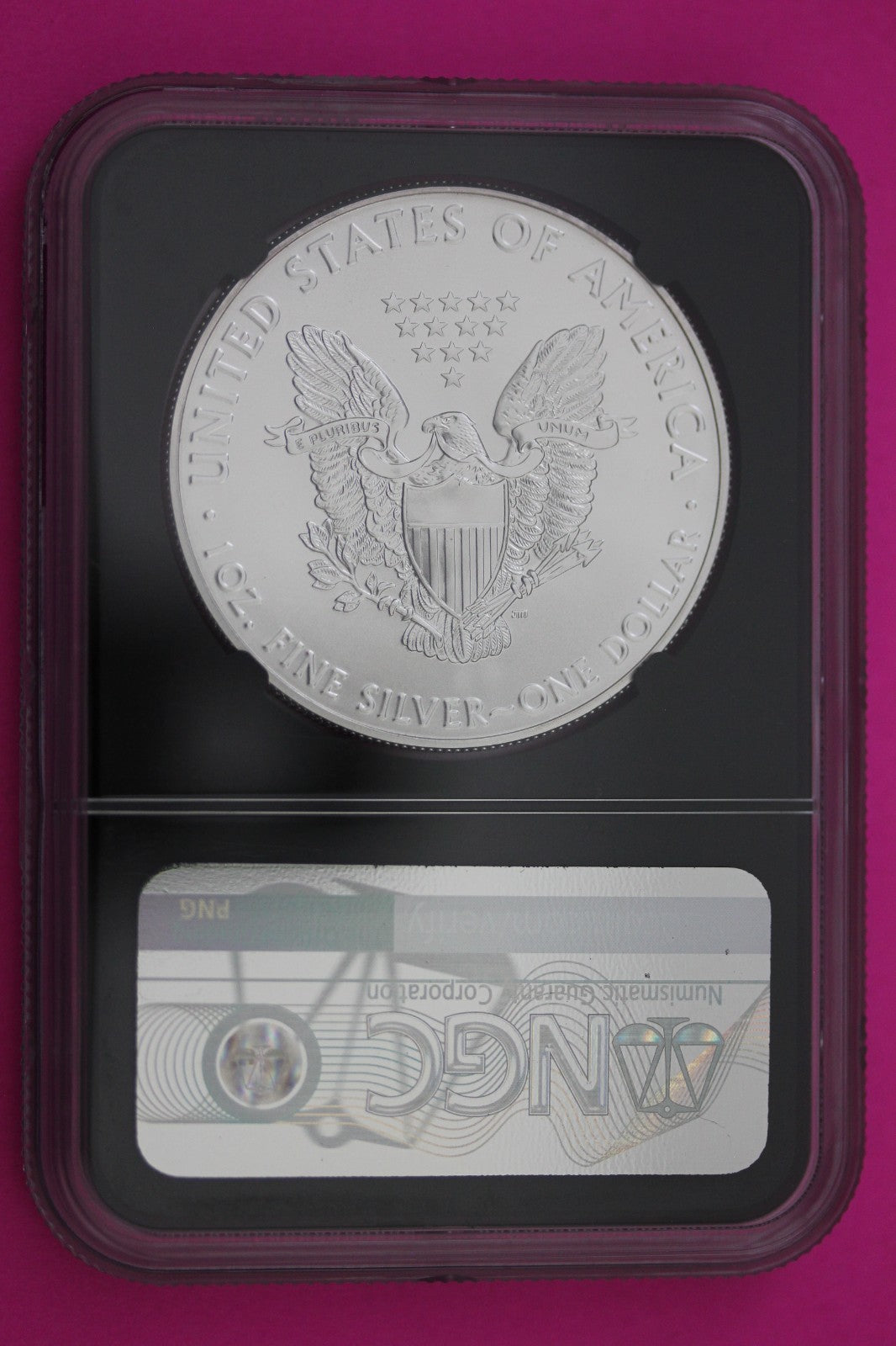 2020 MS 70 Silver Eagle 1 OZ .999 Silver NGC Moy Signature Director Series 687