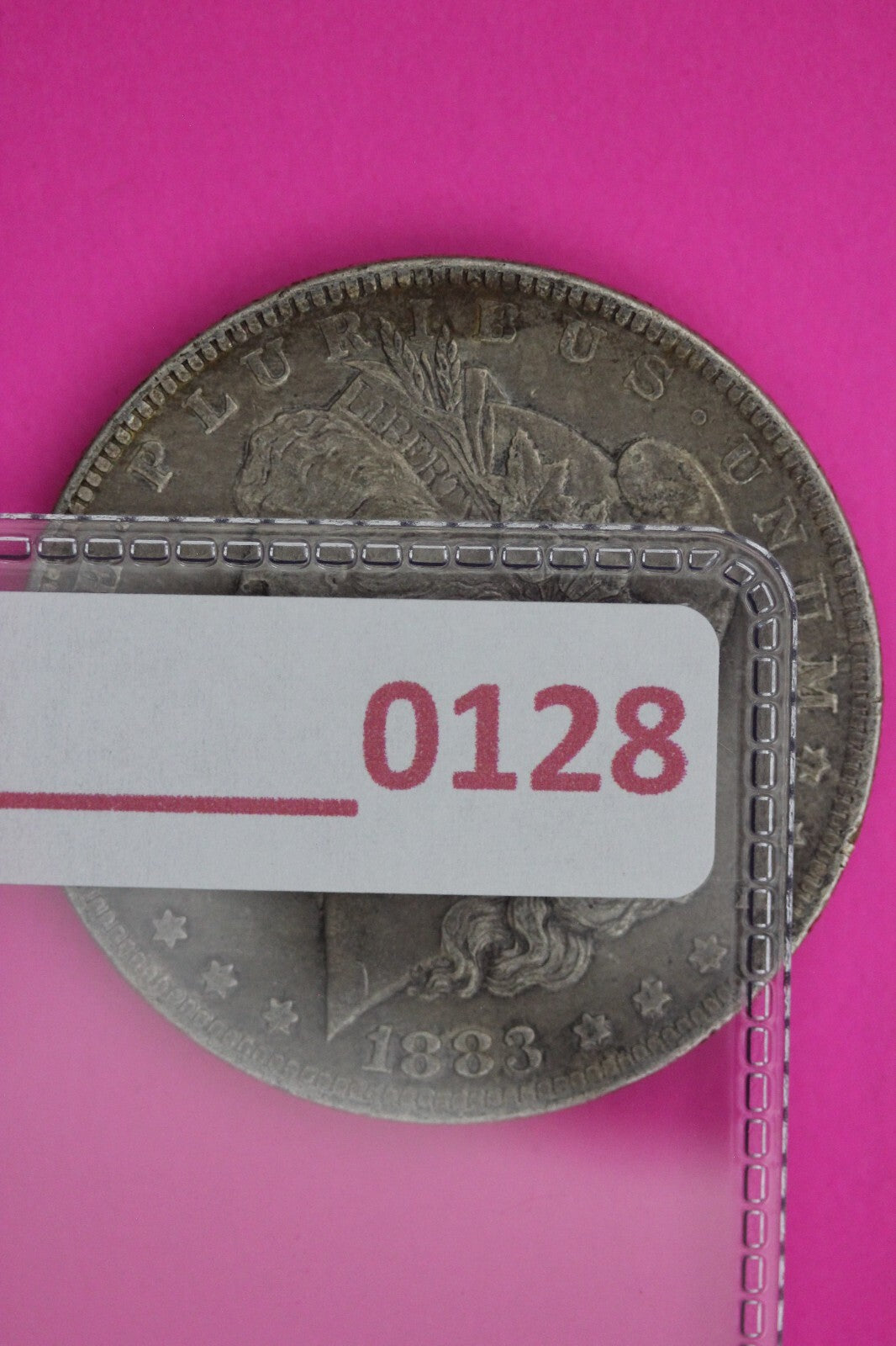 Nicely Toned 1883 O Liberty Morgan Silver Dollar Coin Guaranteed Authentic 128N