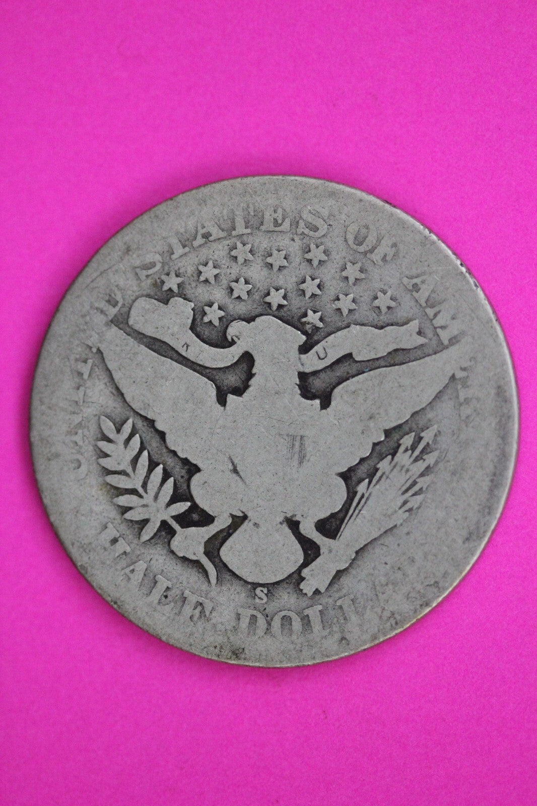 1904 S Barber Liberty Half Dollar Silver Coin Guaranteed Authentic Genuine 1493