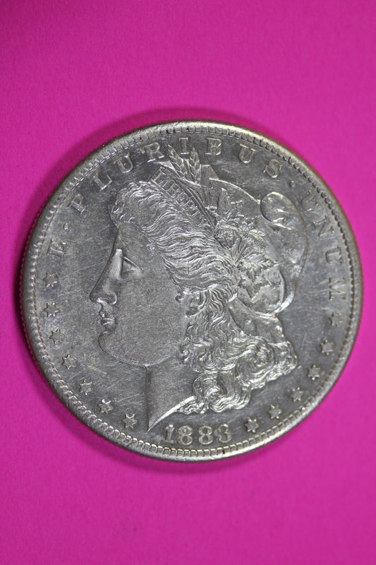High Grade 1883 S Morgan Liberty Silver Dollar Key Date Coin San Francisco 253