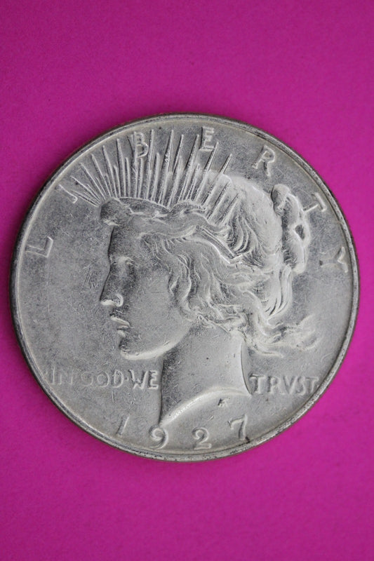 1927 S Peace Silver Dollar LIberty Coin Guaranteed Authentic U.S.A. Seller 1951