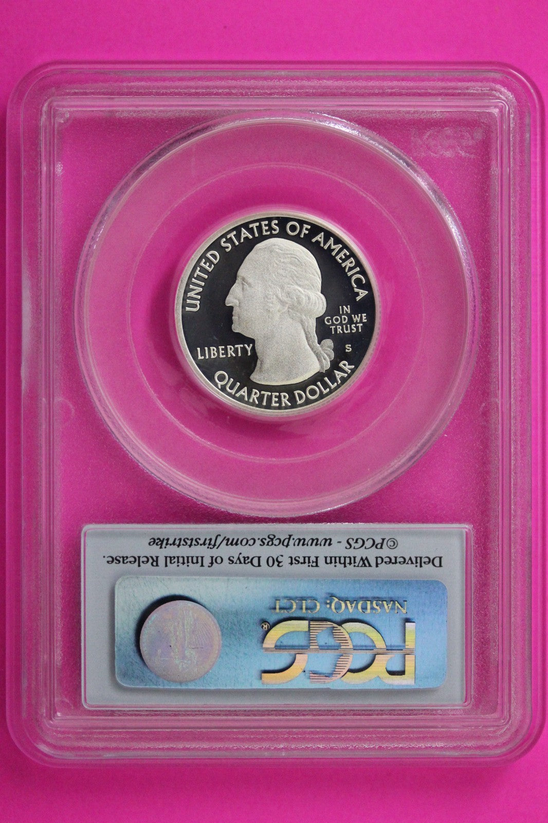 2010 S PR 70 Silver Quarter Yellowstone Park ATB PCGS Graded Certified Slab 328