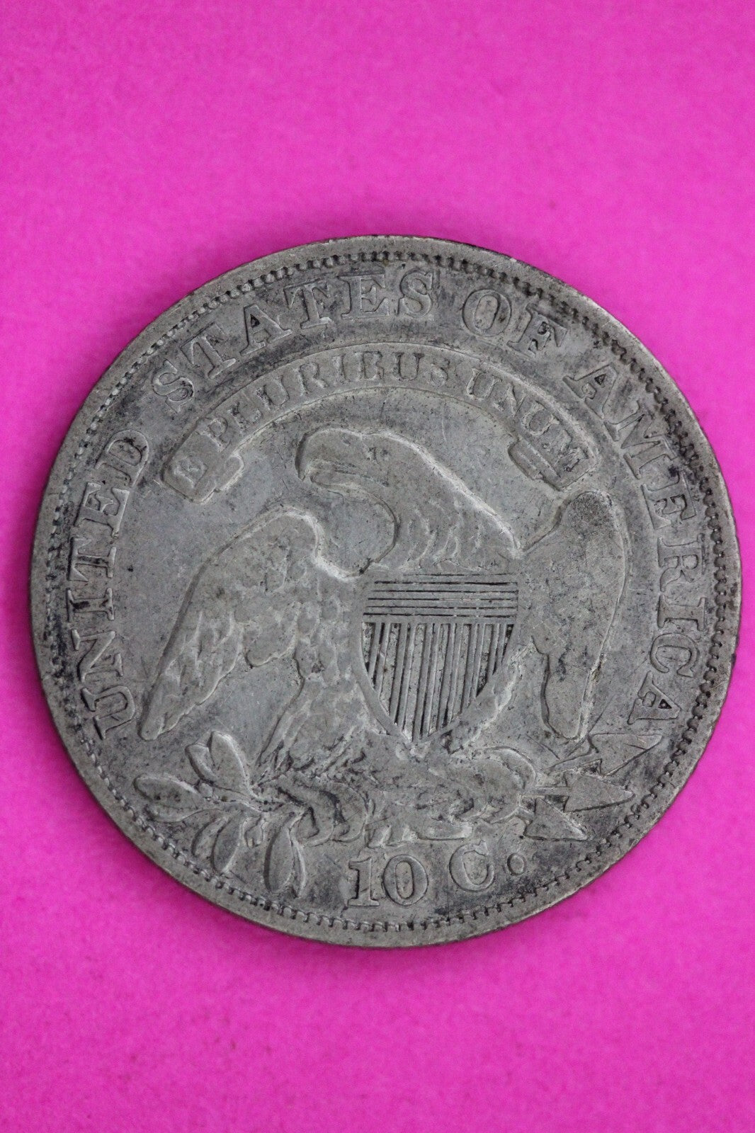 1835 Bust Capped Dime Lady Liberty Silver Coin Guaranteed Authentic Genuine 1297