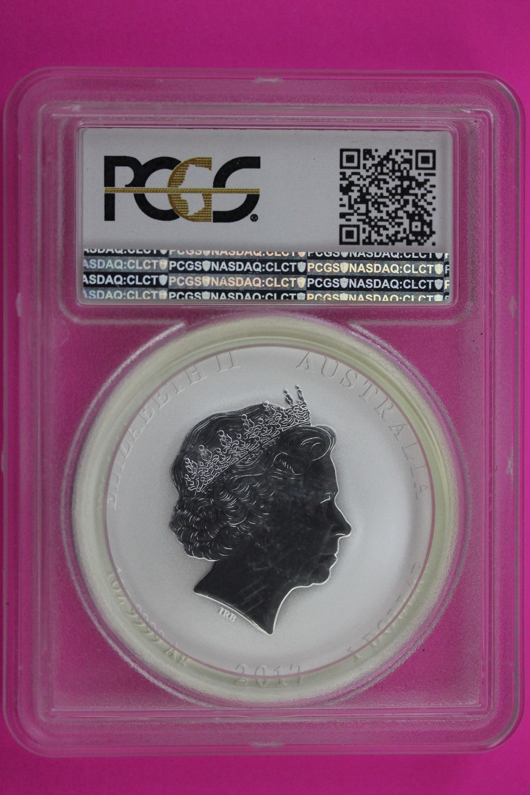 2017 MS 70 Australia Year Of The Rooster 1 OZ .999 Silver Coin PCGS Graded 6061