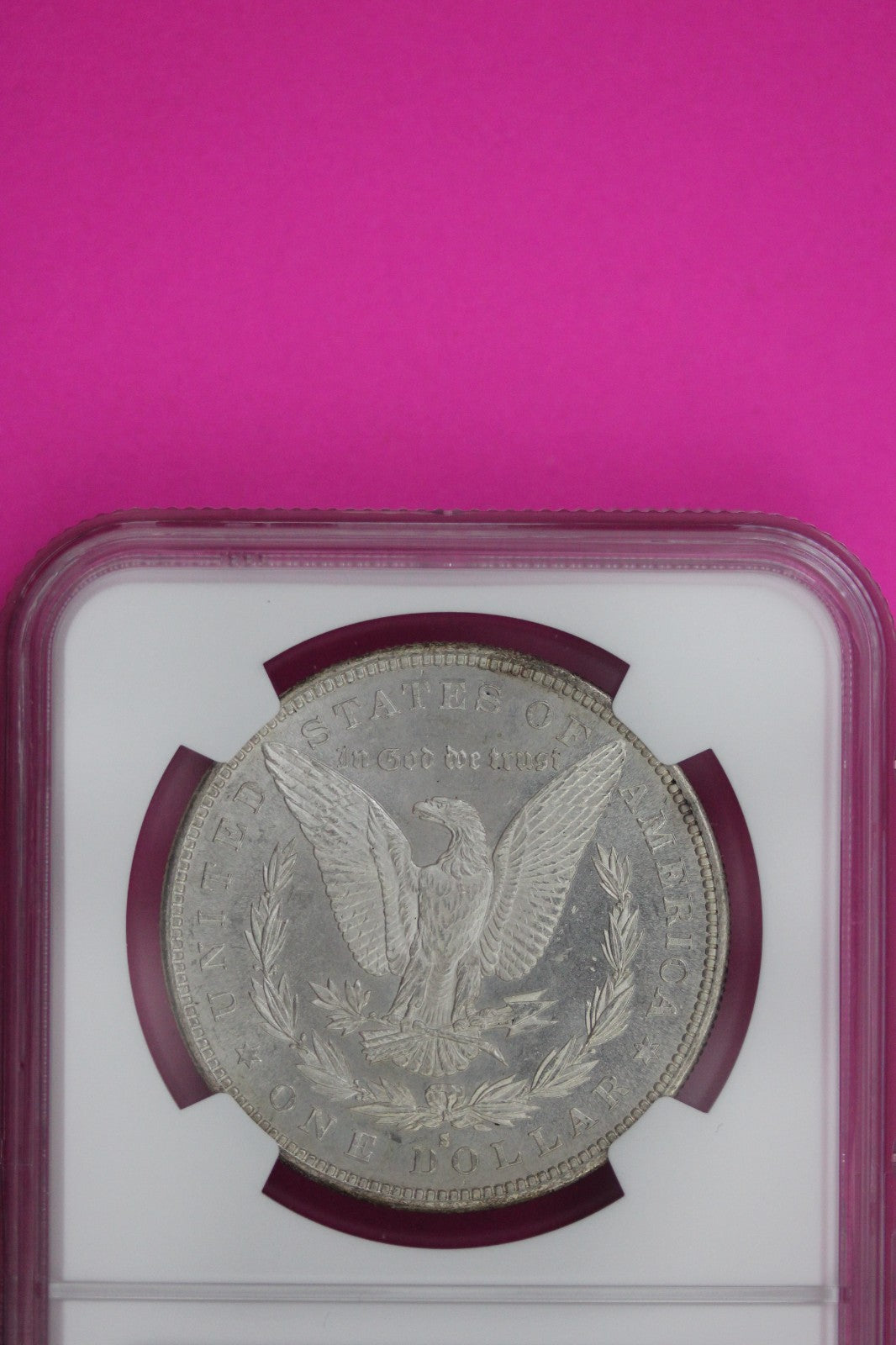 1882 S MS 63 Liberty Morgan Silver Dollar NGC Certified Graded Authentic 1086