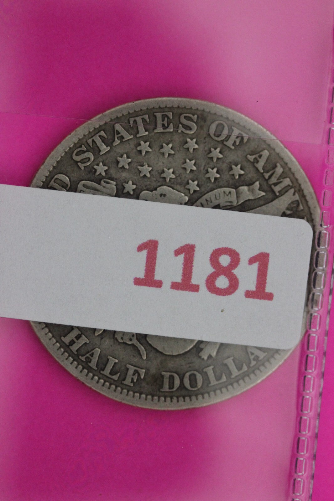 1907 P Barber Liberty Half Dollar Silver Coin Guaranteed Authentic Genuine 1181