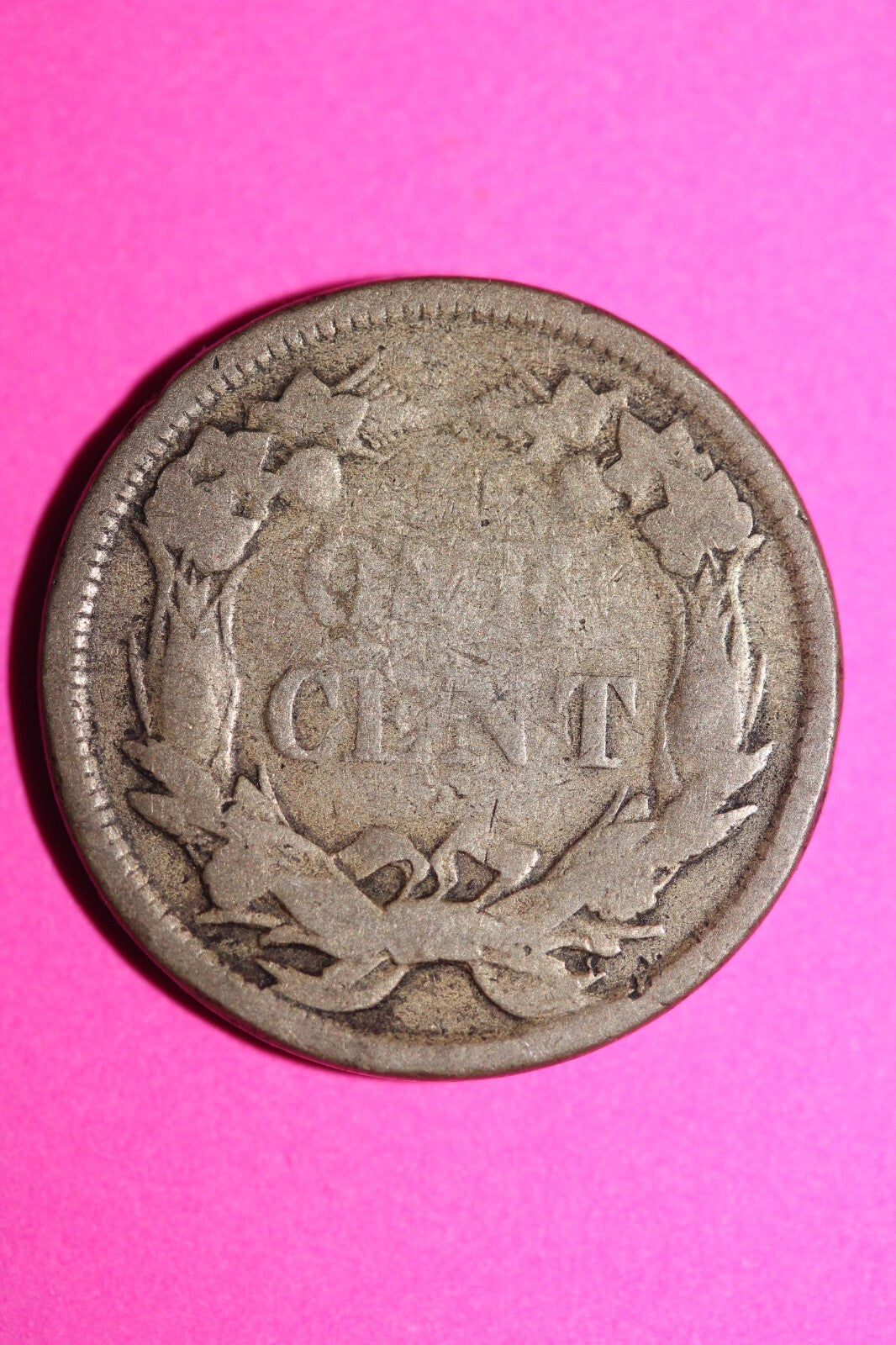 1858 Flying Eagle Cent Penny Exact Scarce Early Type Exact Coin as Pictured 145