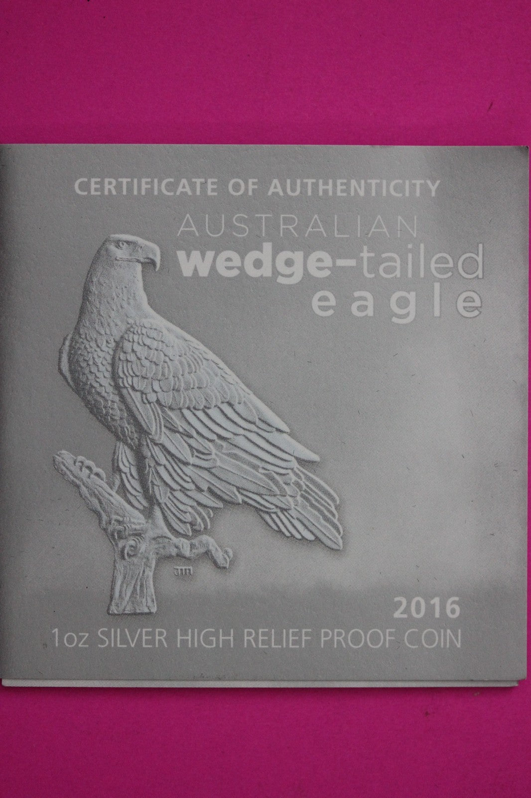 2016 PF 70 Hi Relief Australia Eagle $1 Silver NGC Mercanti Sig With COA 6010