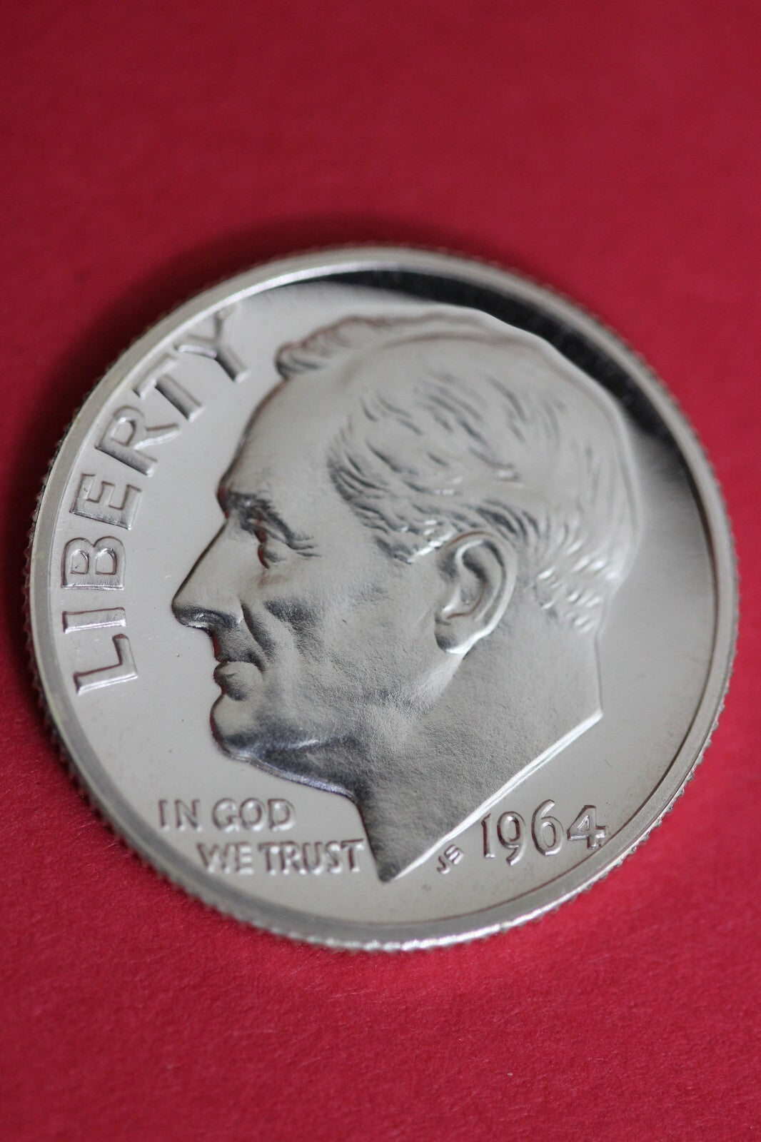 1964 Silver Proof Roosevelt Dime Exact Coin Shown  37
