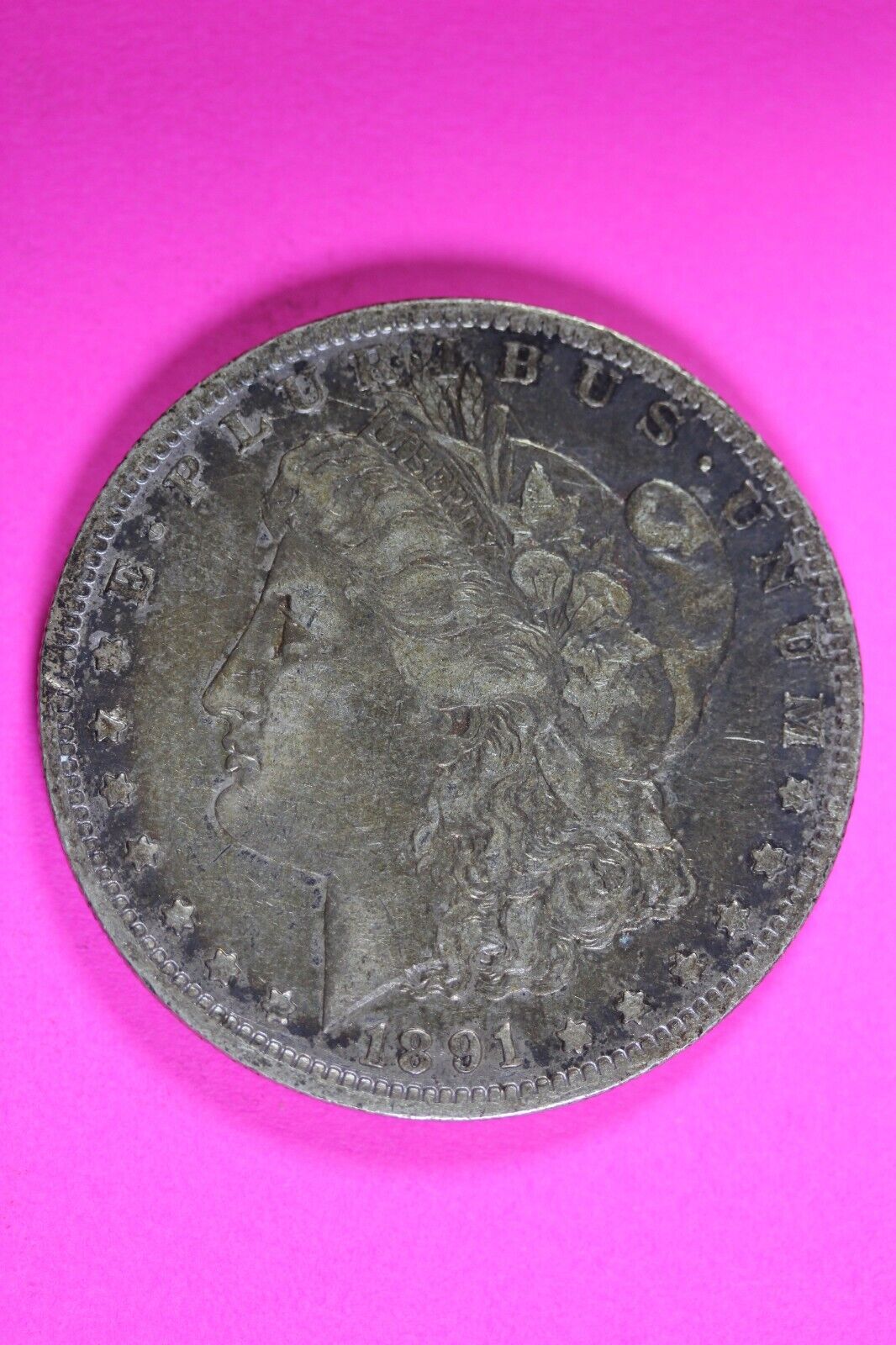 1891 O Morgan Lady Liberty Silver Dollar Rare Key Date Coin New Orleans 281