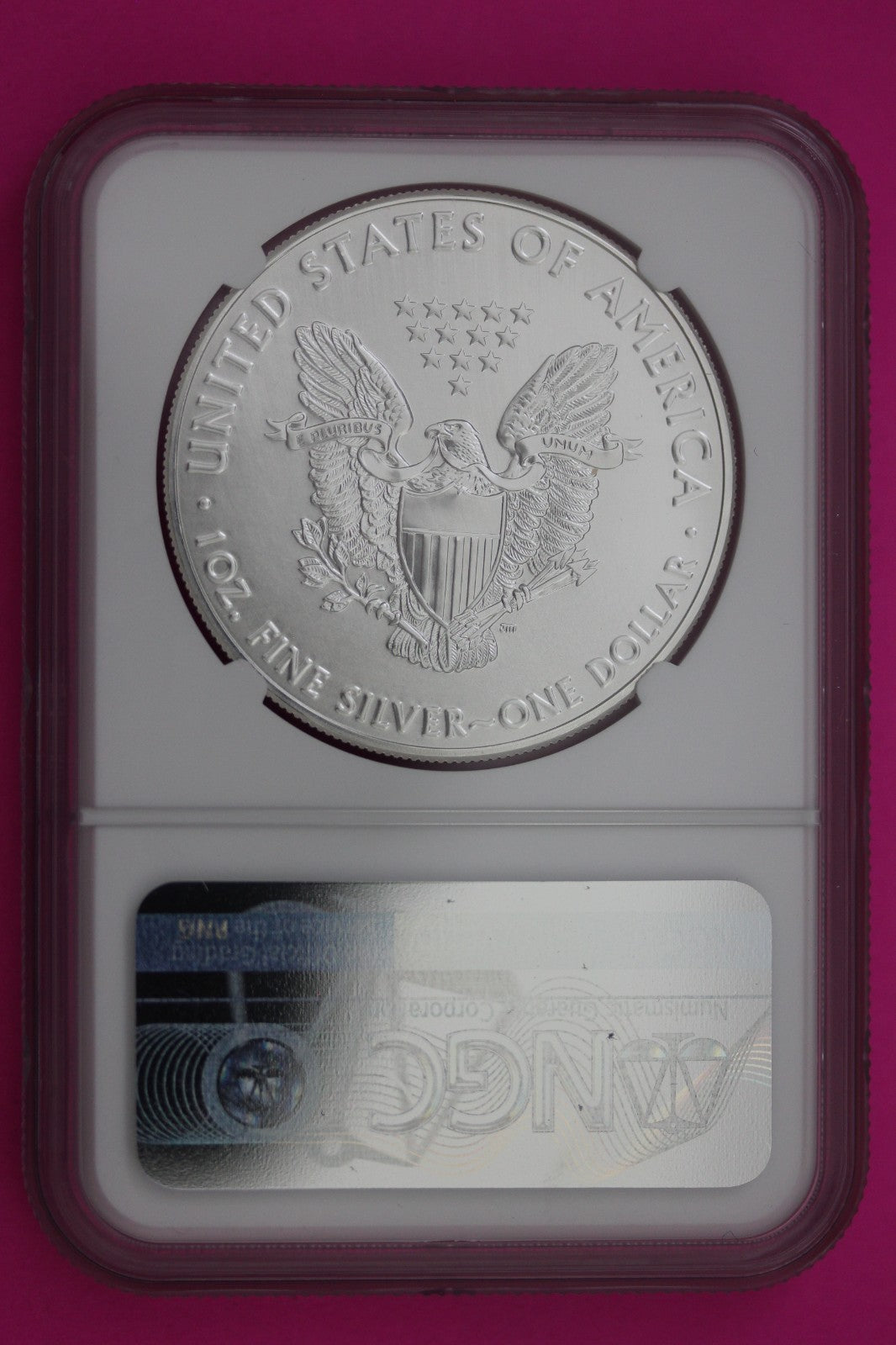 2020 (P) MS 70 Silver Eagle Mercanti Signature Emergency Issue NGC Certified 245