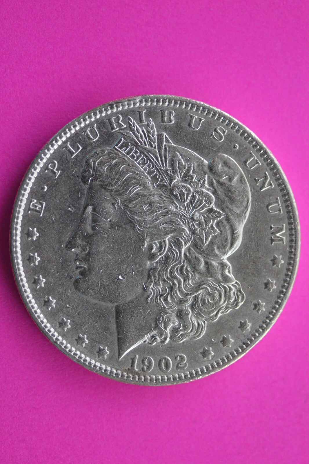 Hi Grade 1902 P Morgan Lady Liberty Rare Date Silver Dollar Authentic Coin 0379N