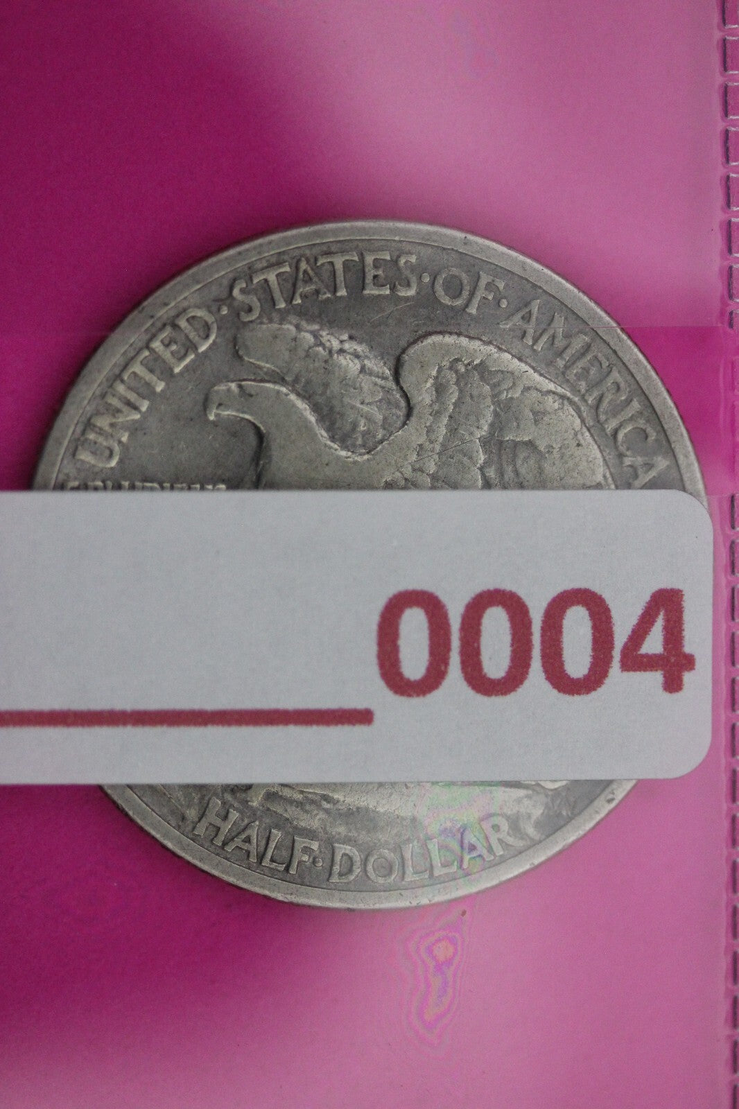 1938 D Walking Liberty Half Dollar Scarce Semi Key Date Silver Walker Coin 0004