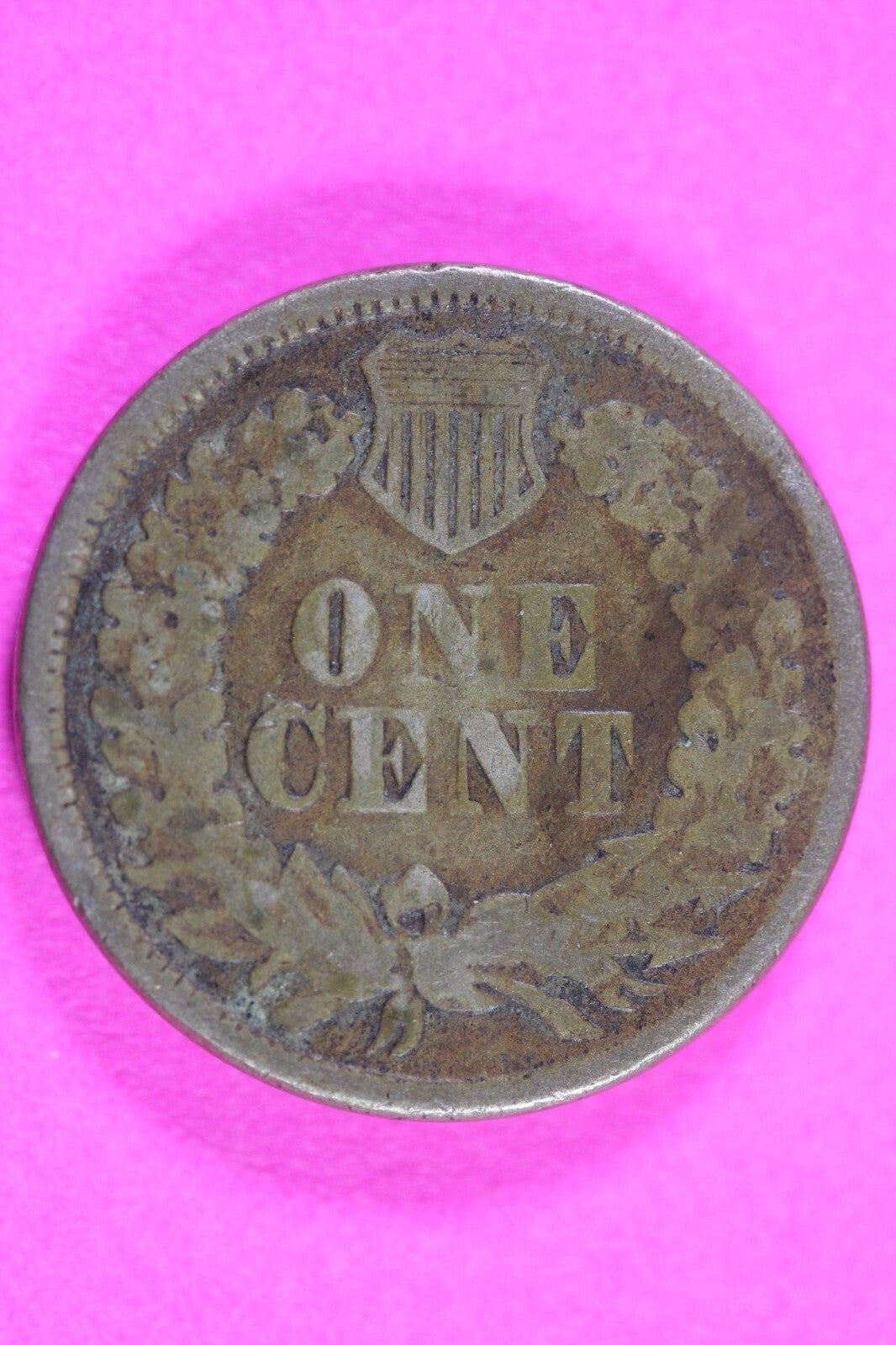 1863 Copper Nickel Indian Head Cent Penny Rare Type Coin Exact Coin Pictured 272