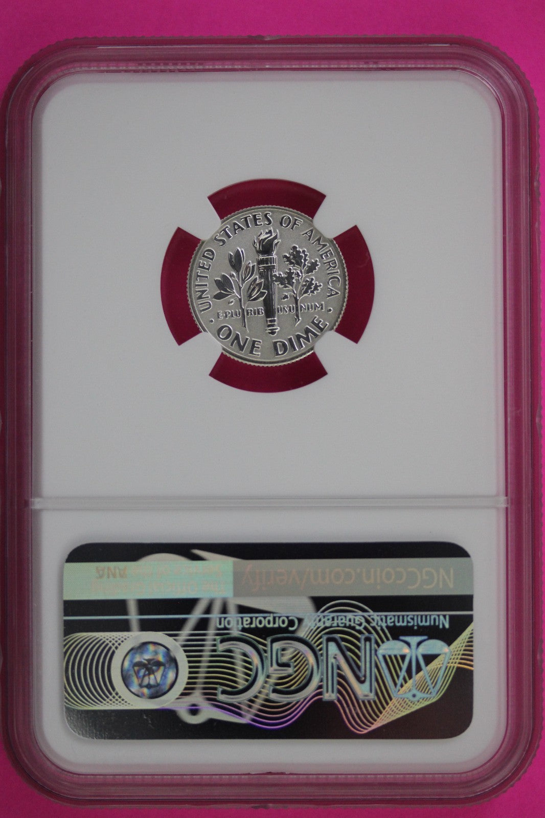 2018 S PF 70 Reverse Proof Roosevelt Silver Dime 1 Coin From a Proof Set NGC 251