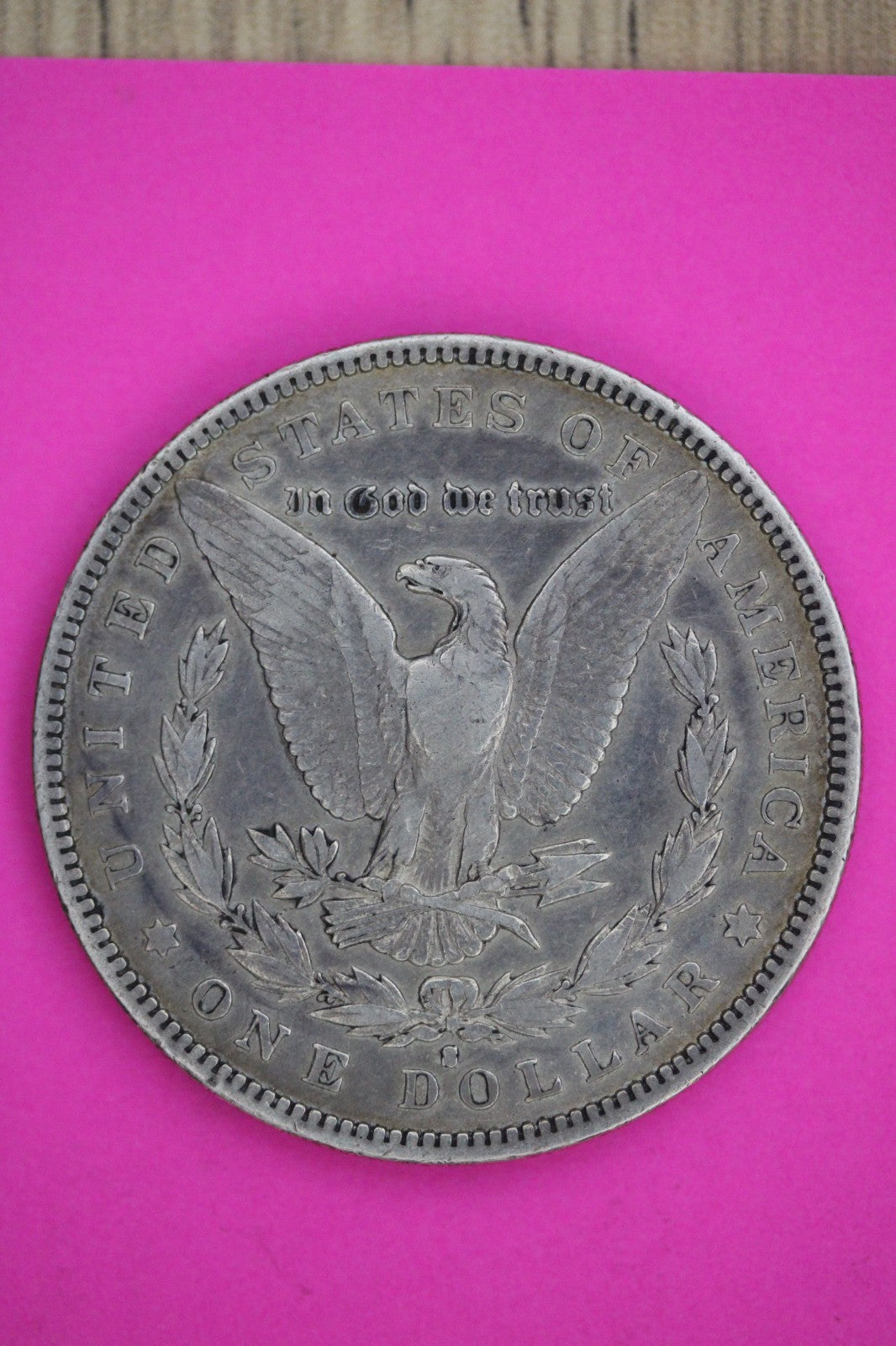 1892 S Morgan Liberty Silver Dollar Guaranteed Authentic & Genuine Coin 2571