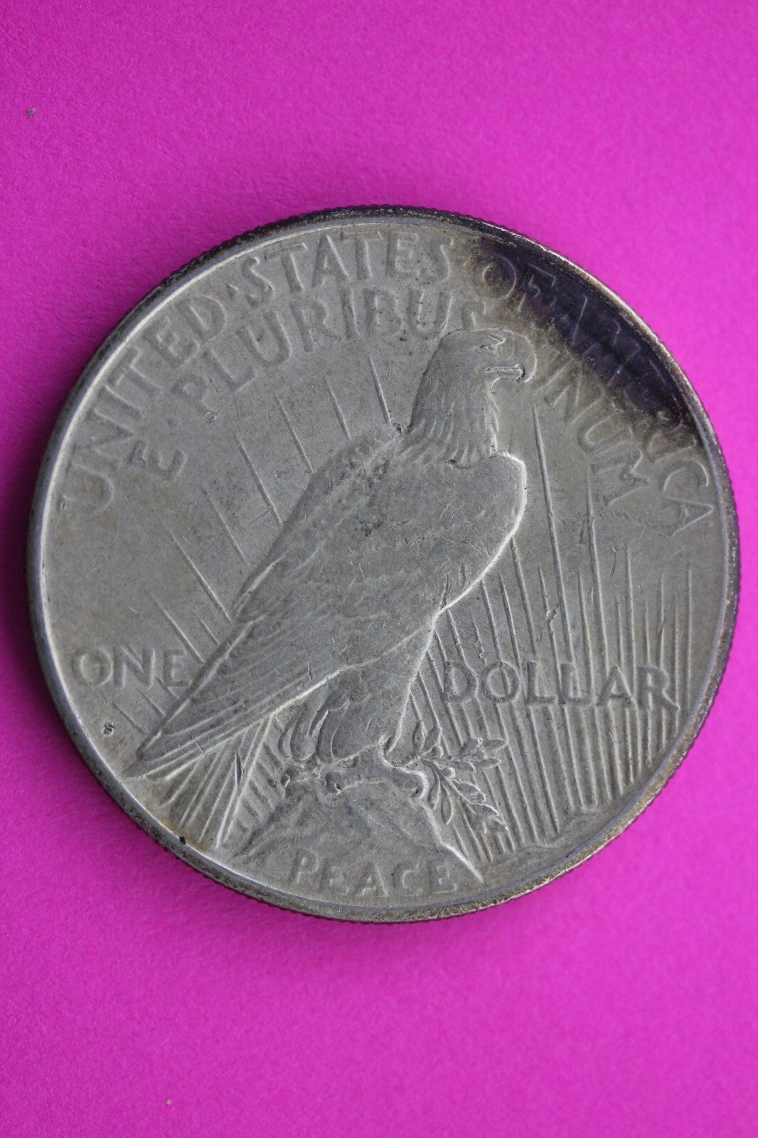 High Grade 1925 S Peace Silver Dollar LIberty Coin Guaranteed Authentic 0360N