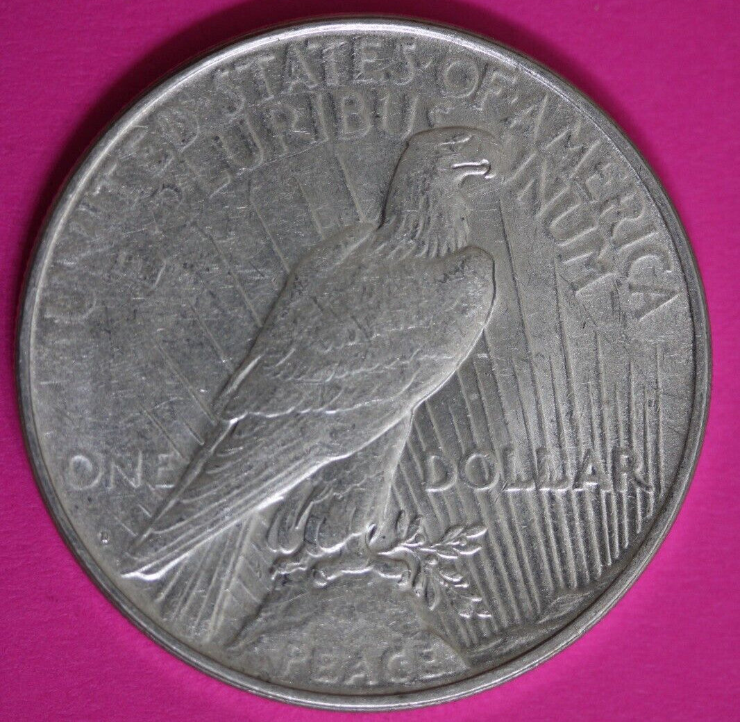 High Grade 1923 D Liberty Peace Silver Dollar Exact Coin In Pics Lots Luster 95