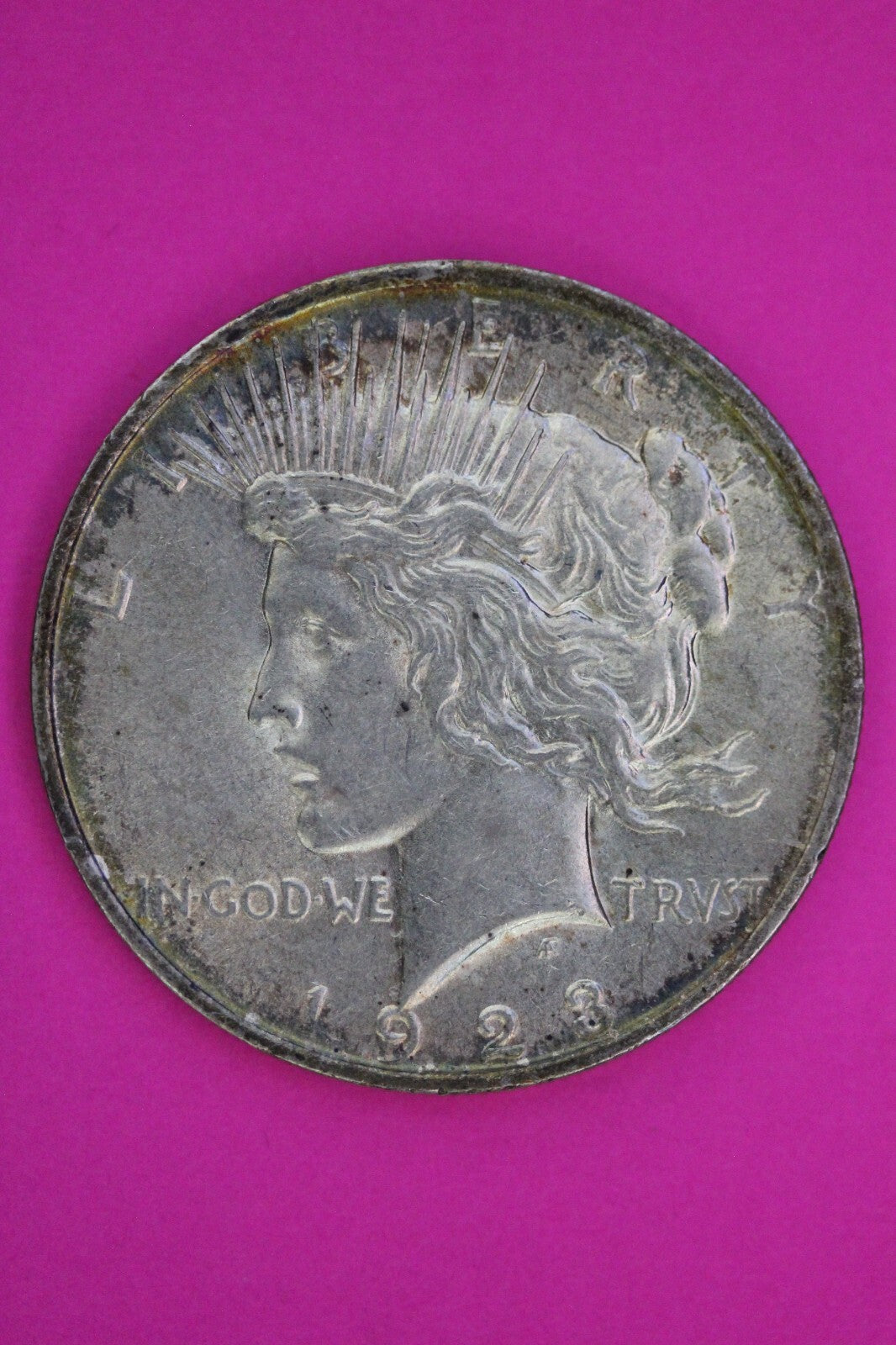 Tone High Grade 1923 P Liberty Peace Silver Dollar Philadelphia Mint Coin 230