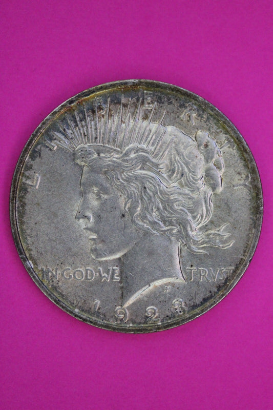 Tone High Grade 1923 P Liberty Peace Silver Dollar Philadelphia Mint Coin 230