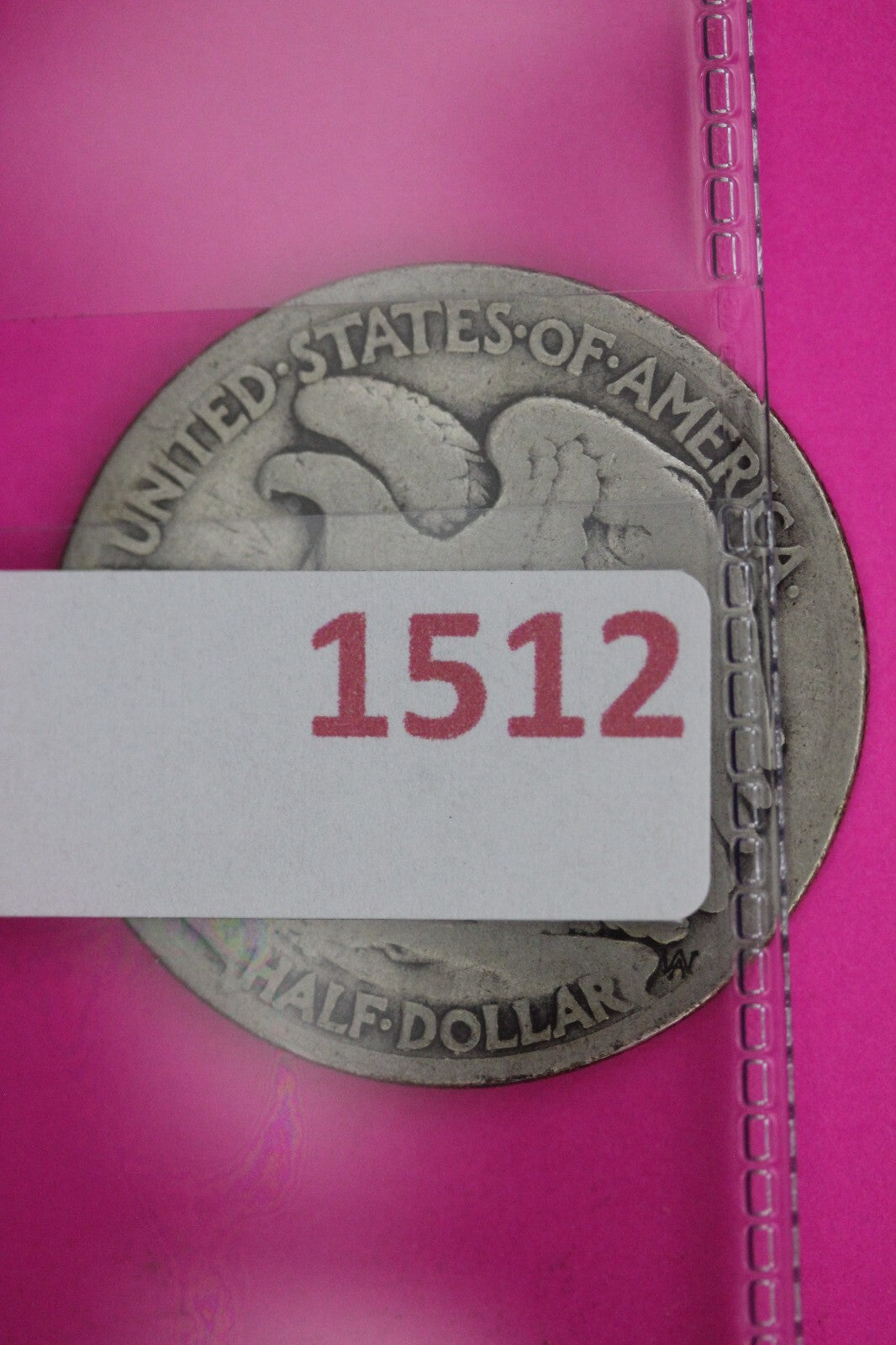 1921 S Walking Liberty Silver Half Dollar Guaranteed Authentic Genuine Coin 1512