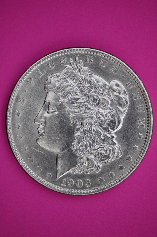 High Grade 1903 P Morgan Lady Liberty Rare Date Silver Dollar Authentic 2627
