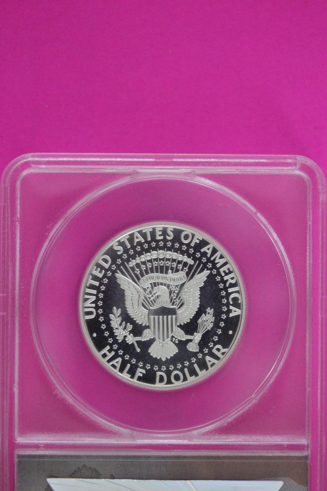 2014 S EU 70 Silver John Kennedy Half Dollar ANACS Certified Authentic Slab 71