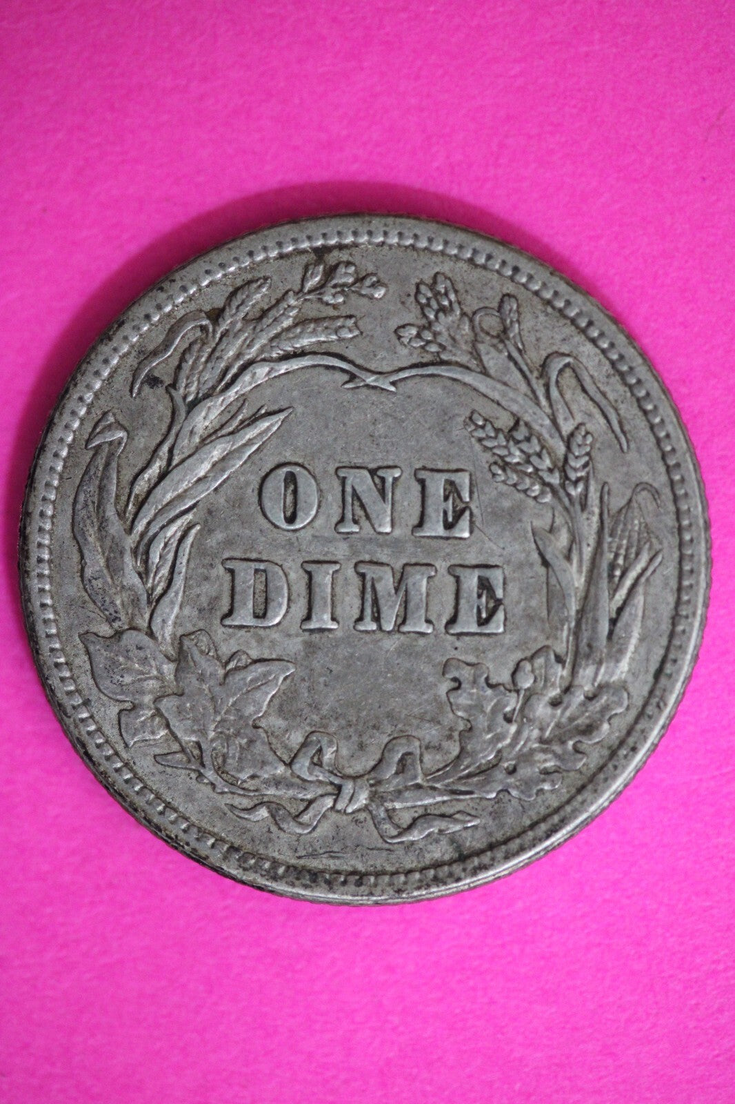 High Grade 1906 P Barber Liberty Dime Scarce Semi Key Date Silver Coin 63