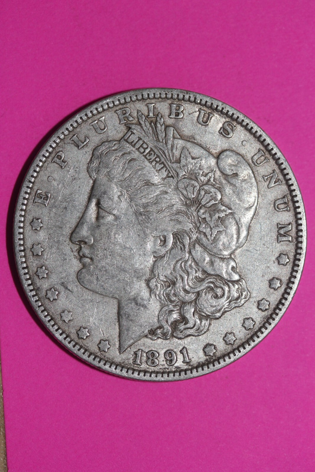 1891 O Morgan Liberty Silver Dollar Guaranteed Authentic & Genuine Coin 1138