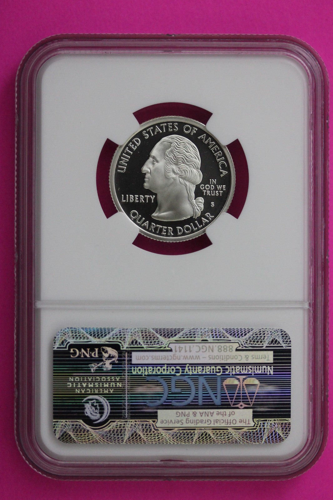 2006 S PF 70 South Dakota Silver State Quarter NGC Certified Authentic Slab 382