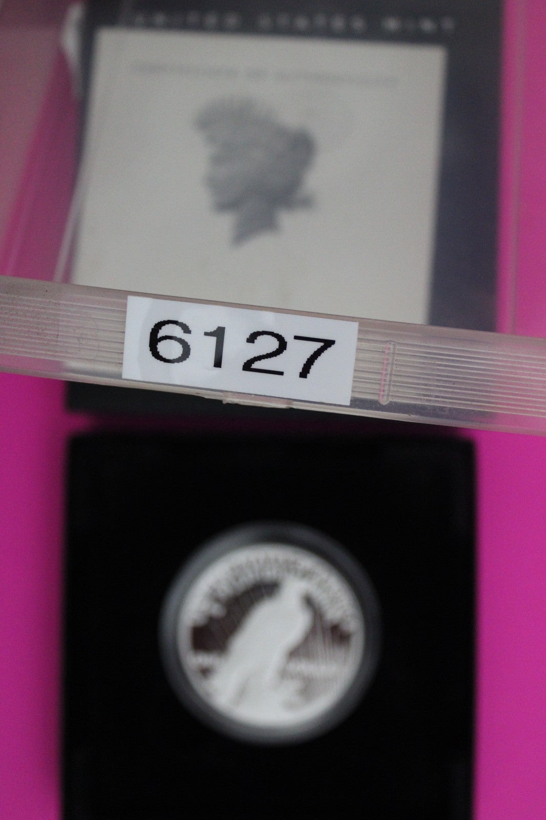 Gem Deep Cameo Proof 2023 S Peace Silver Dollar 999 Fine Mint Box & COA 6127