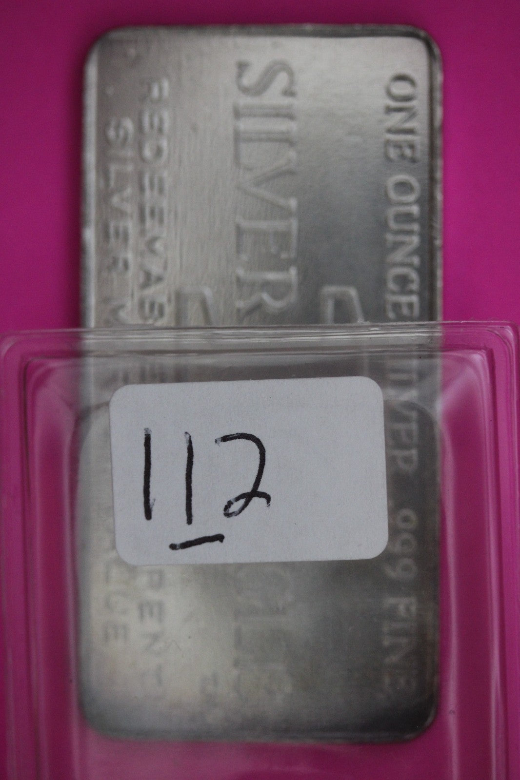 Silver Art Bar 1971  Flying Eagle Collectable Bullion 1 OZ .999 Fine Rare B112