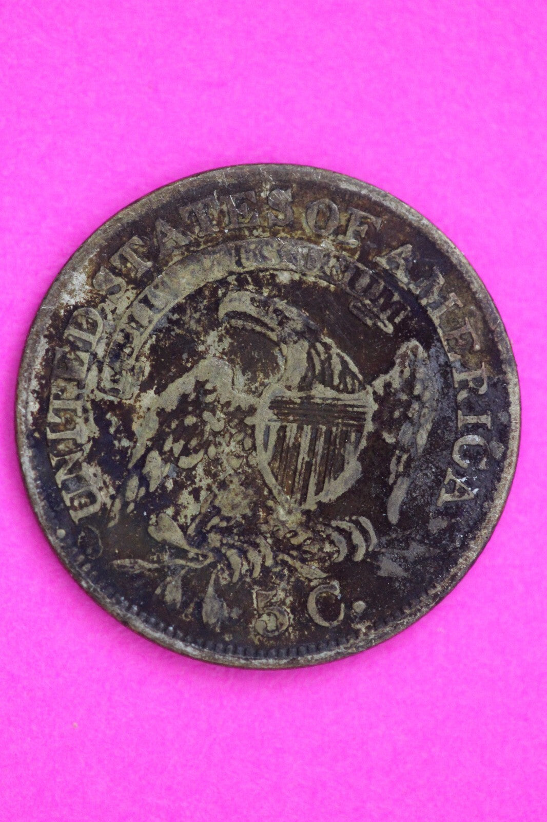 1830 Bust Capped Dime Lady Liberty Silver Coin Guaranteed Authentic Genuine 1347