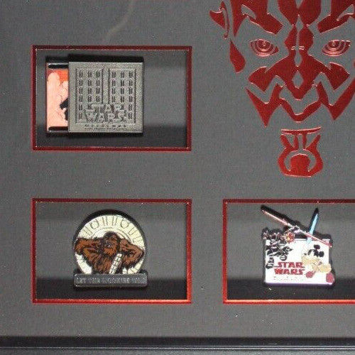RARE 2012 Disney Star Wars Weekend Darth Maul 10 Pin Set New In Box Perfect