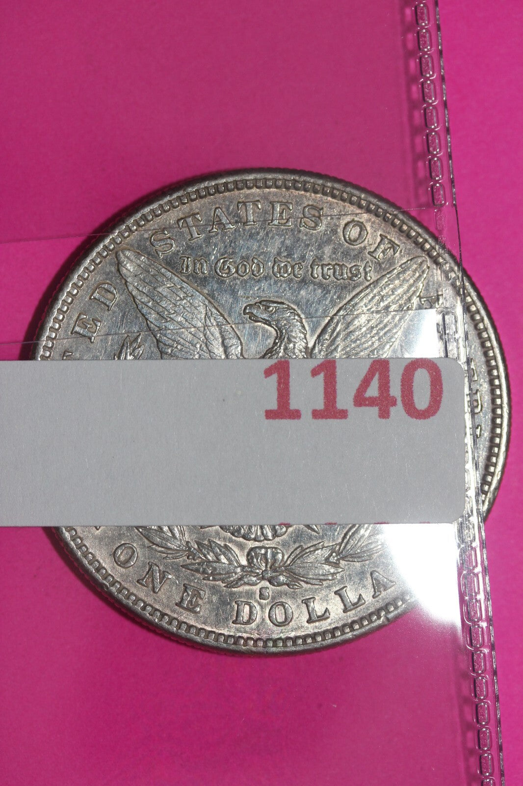 1888 S Morgan Liberty Silver Dollar Guaranteed Authentic & Genuine Coin 1140