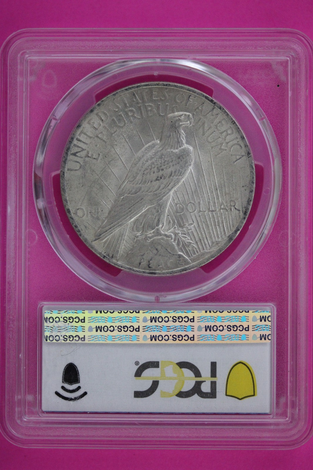 1924 P MS 64 Liberty Peace Silver Dollar PCGS Certified Graded Authentic 610