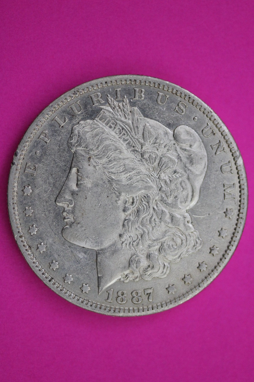 1887 S Morgan Silver Dollar Coin Guaranteed Authentic U.S.A American Seller 2046