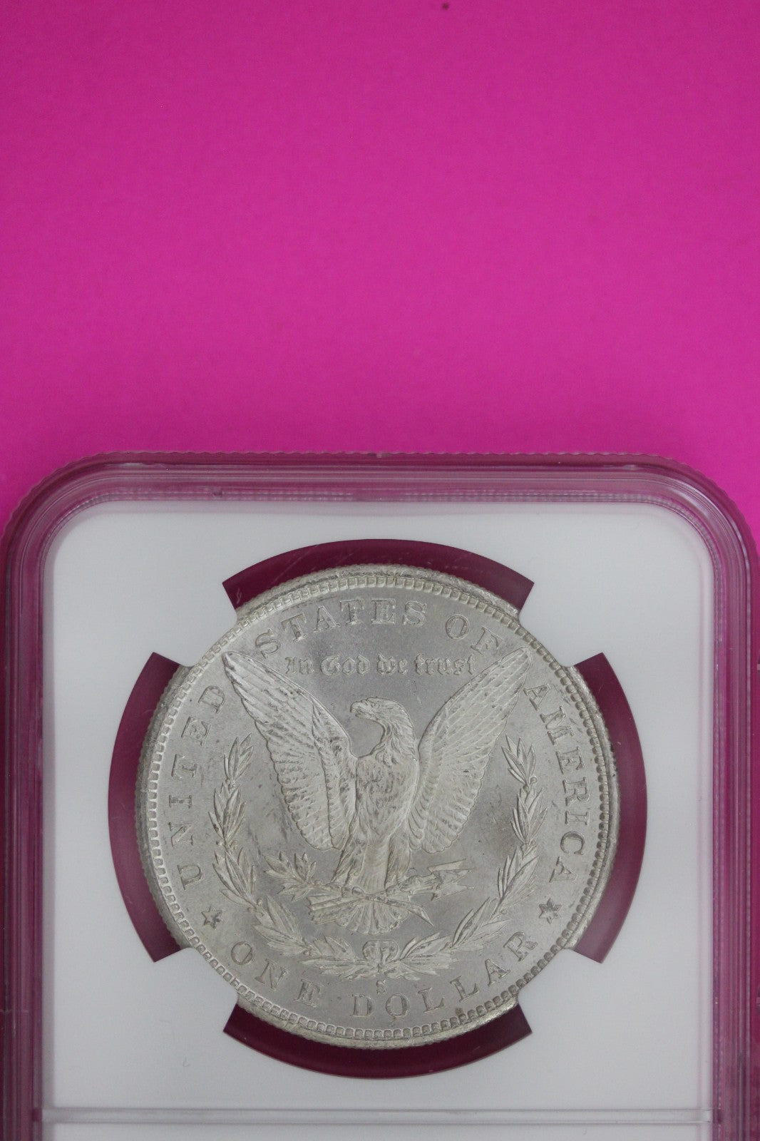1880 S MS 63 Liberty Morgan Silver Dollar NGC Certified Graded Authentic 1019