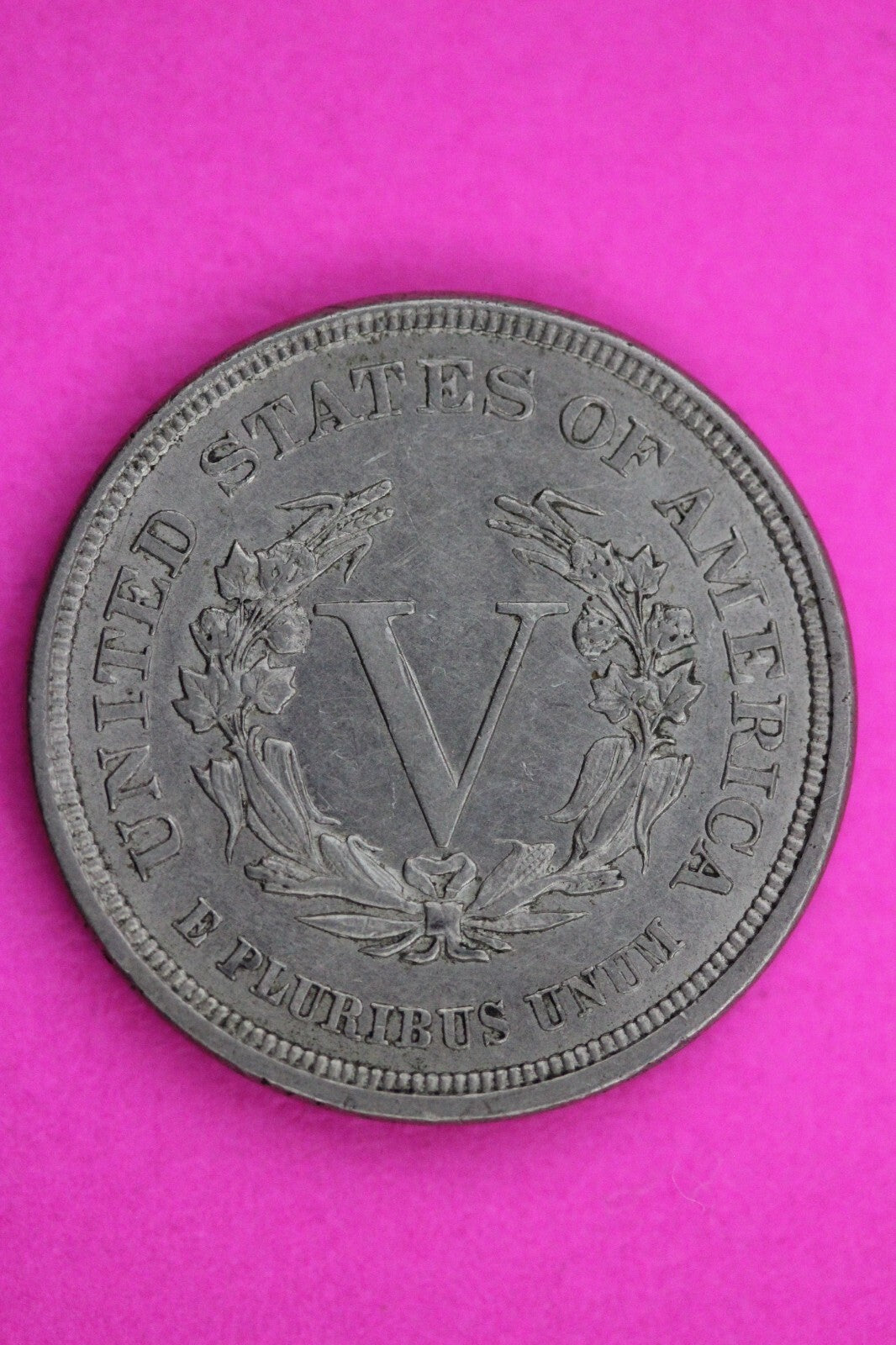 High Grade 1883 No Cents V Liberty Nickel Exact Coin Pictured Scarce Key Date 03