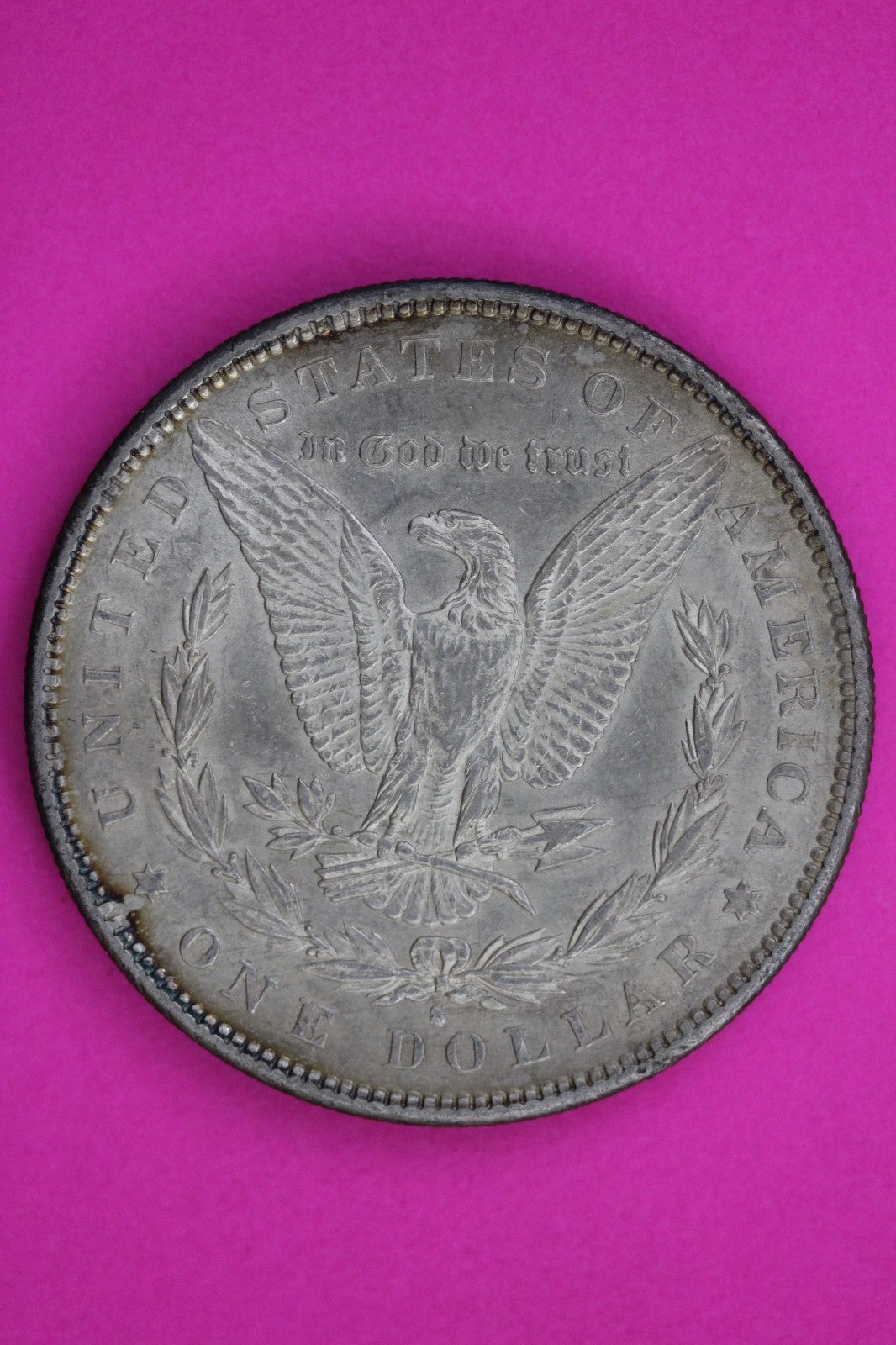 High Grade 1891 S Morgan Liberty Silver Dollar Guaranteed Authentic Coin 1805